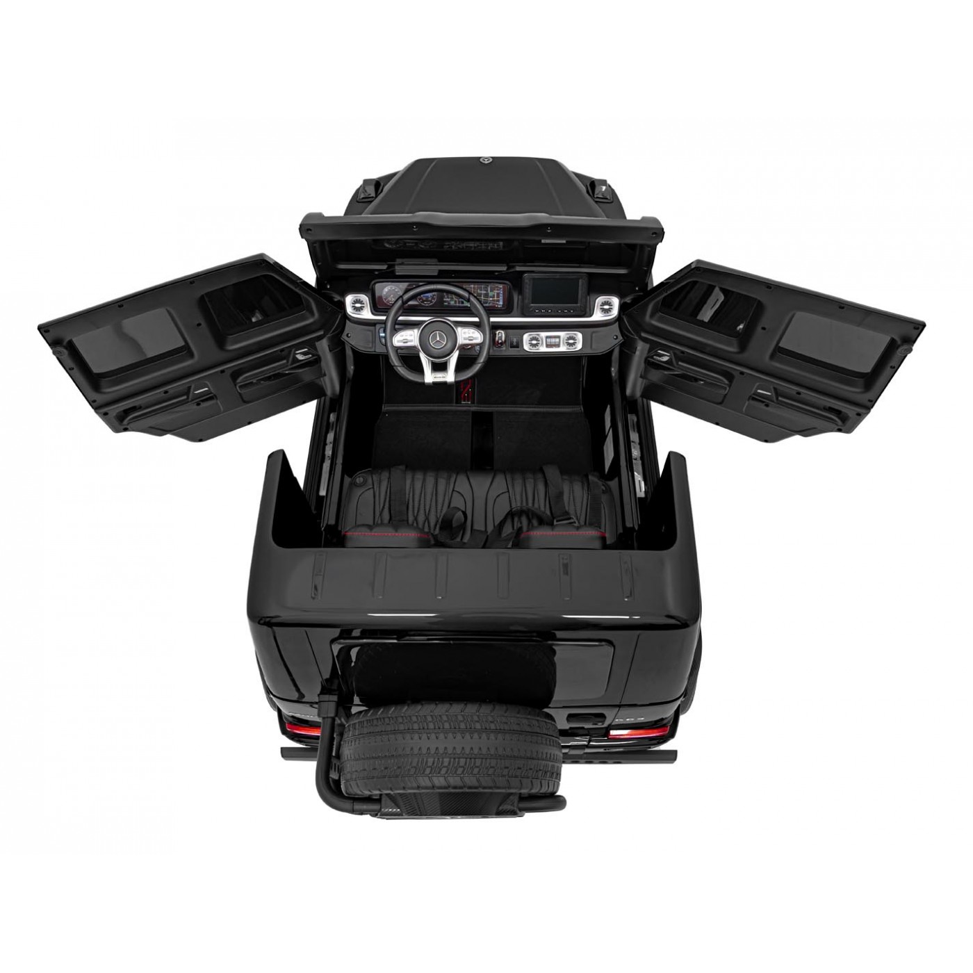 Vozidlo Mercedes Benz G63 AMG XXL MP4 Black