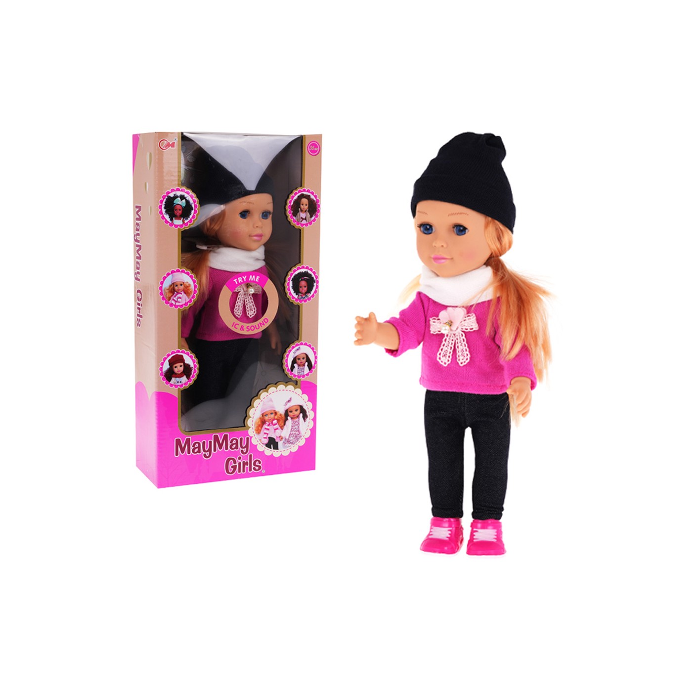 Bábika Klaudia + doplnky