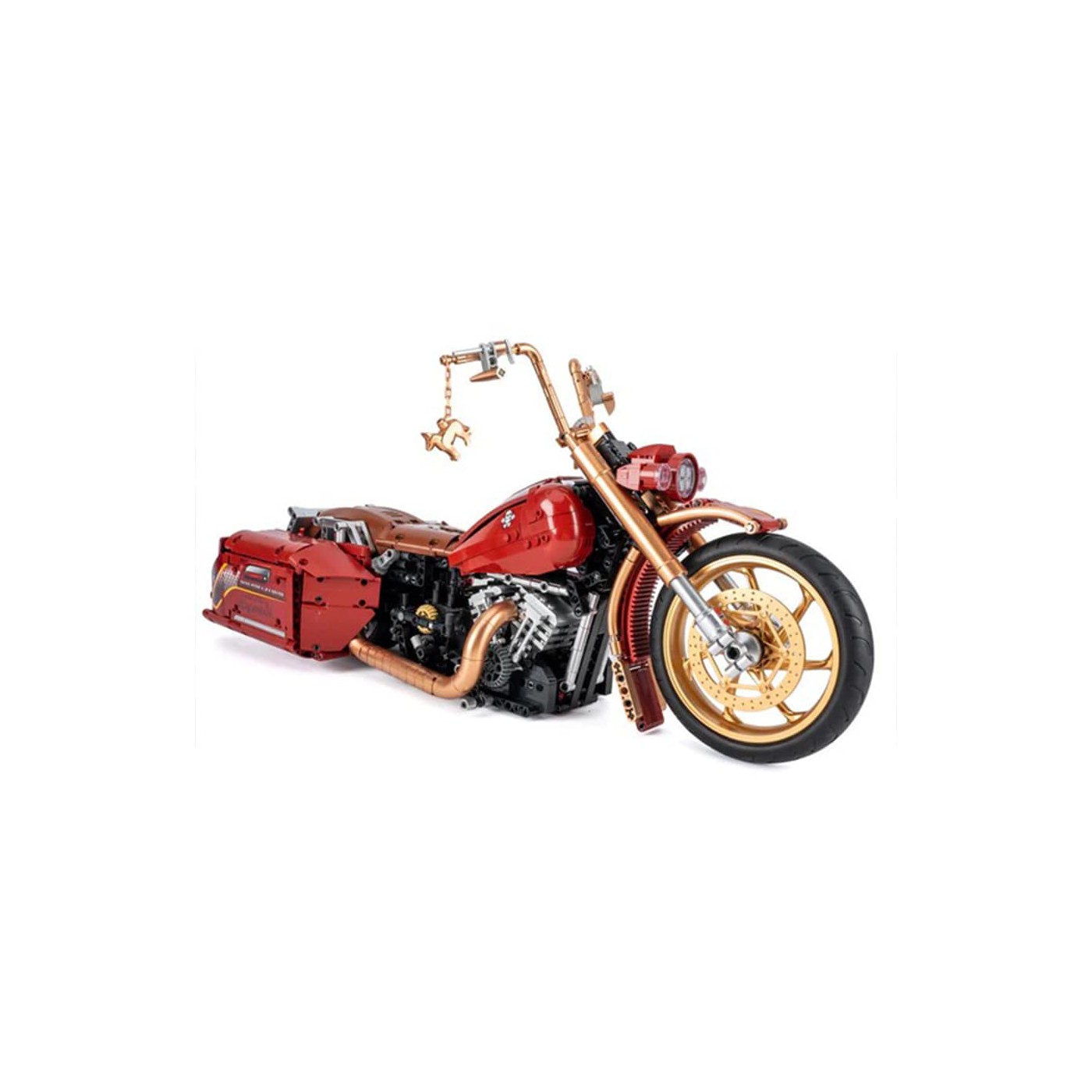 Motobloky 2111 kusov. Červená