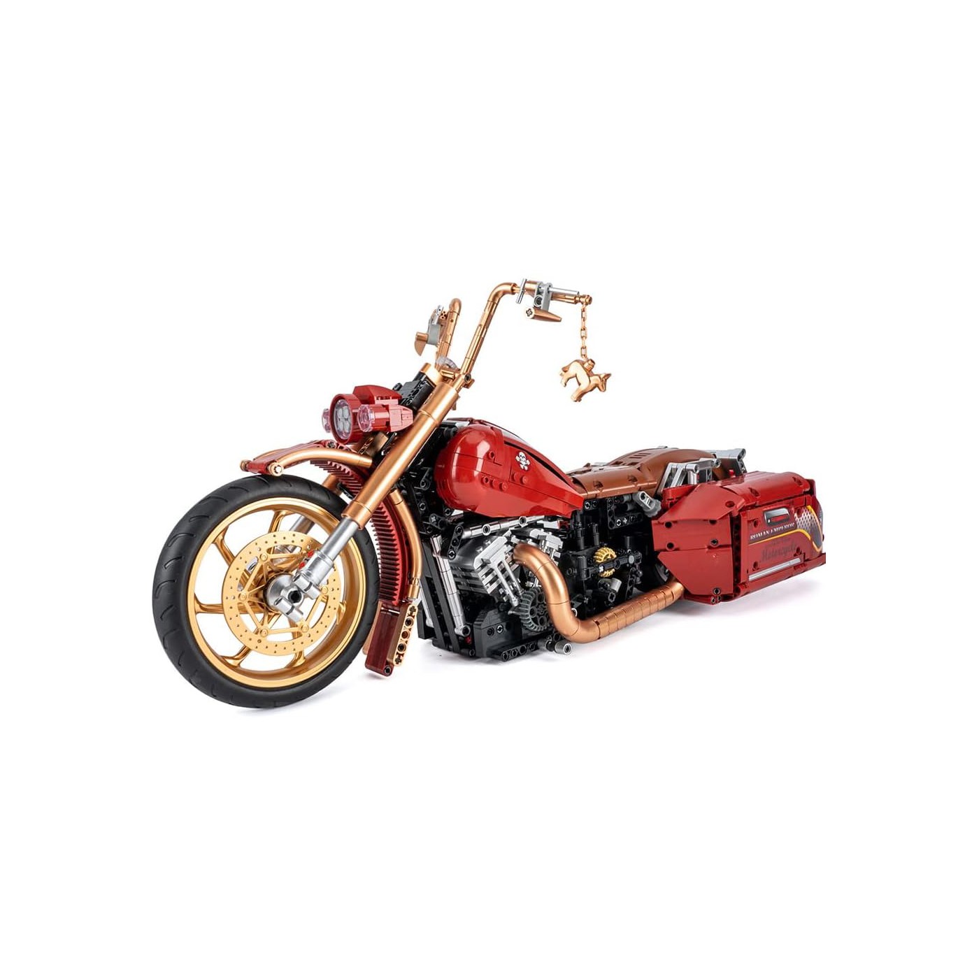 Motobloky 2111 kusov. Červená