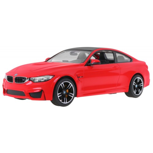 BMW M4 Coupe červené RASTAR model 1:14 Diaľkovo ovládané auto + ovládač 2,4 GHz