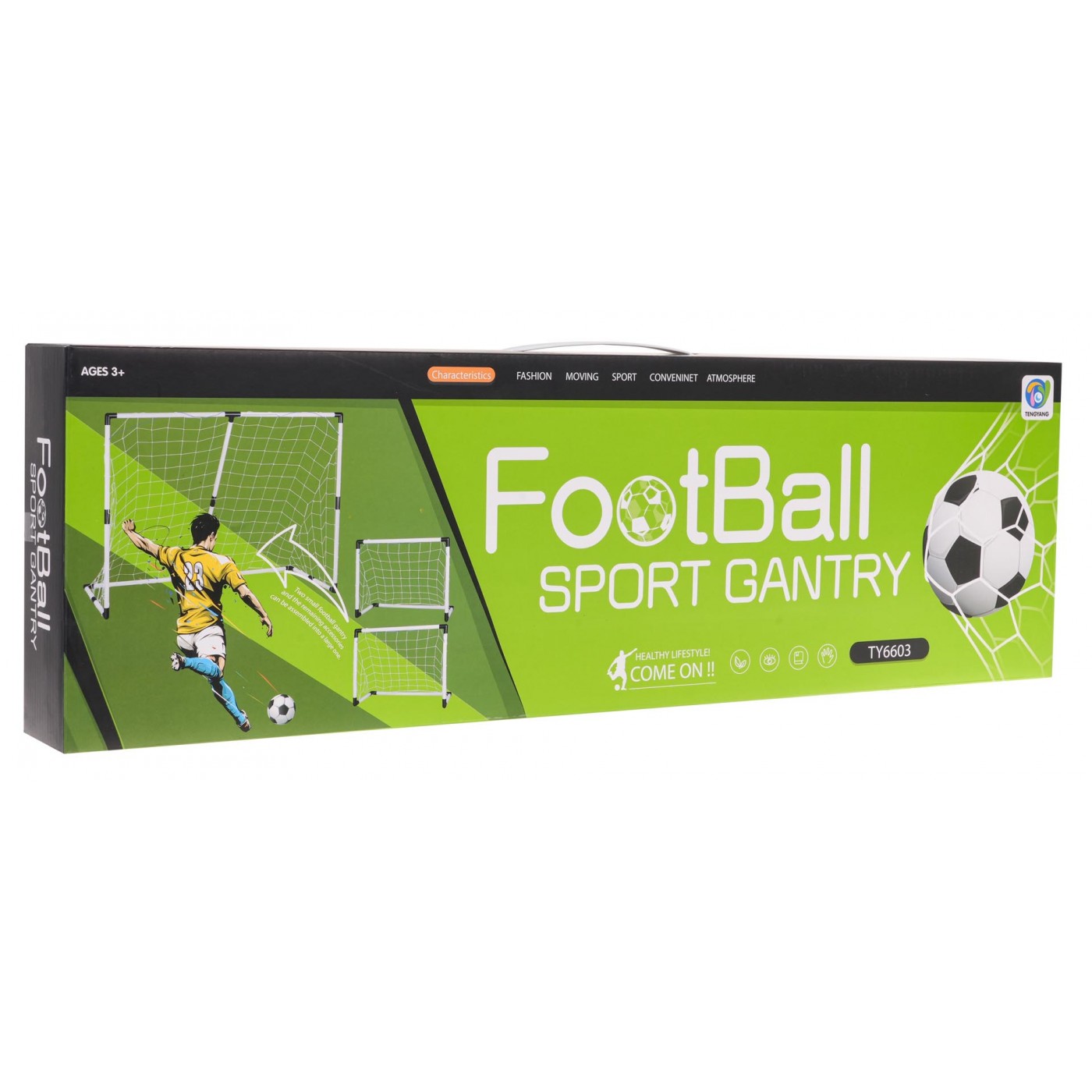 Veľká bránka 2v1 + príslušenstvo