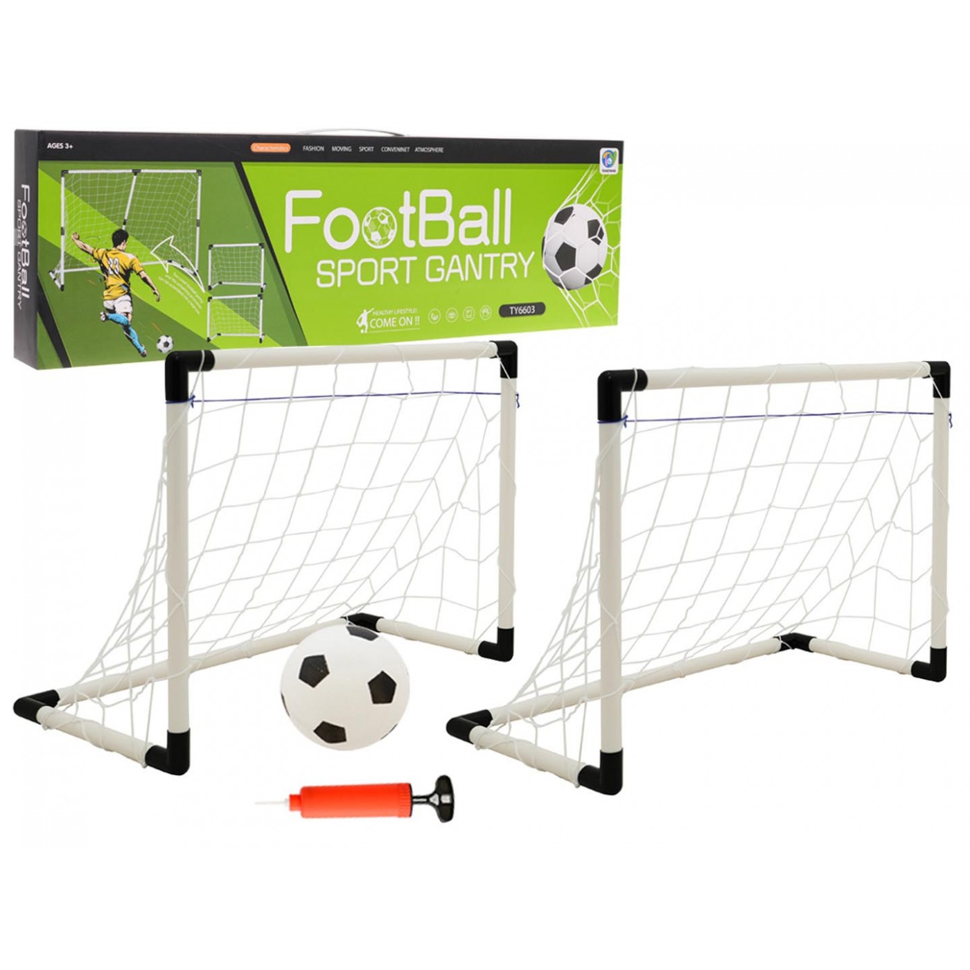 Veľká bránka 2v1 + príslušenstvo