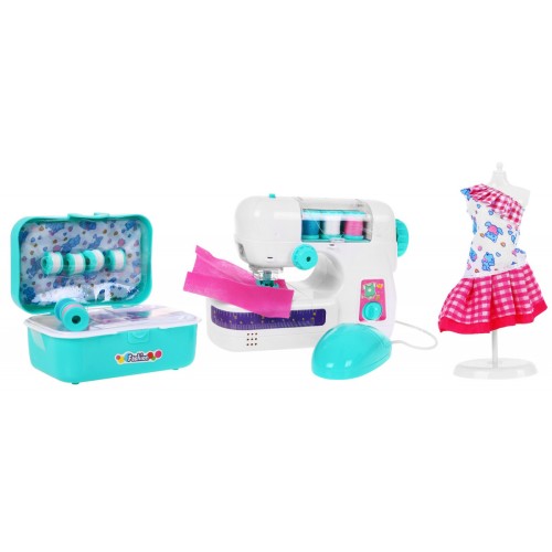 Interaktívny šijací stroj pre deti 3+ Manekýn s materiálom + Príslušenstvo