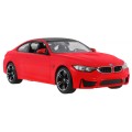 BMW M4 Coupe červené RASTAR model 1:14 Diaľkovo ovládané auto + ovládač 2,4 GHz