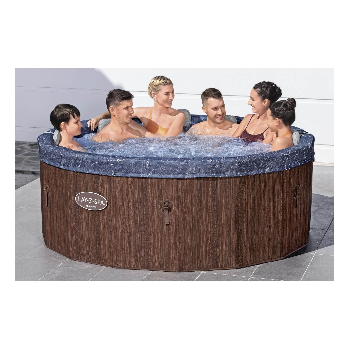 Lay-Z-Spa Toronto SMART Air Jet Jacuzzi BESTWAY