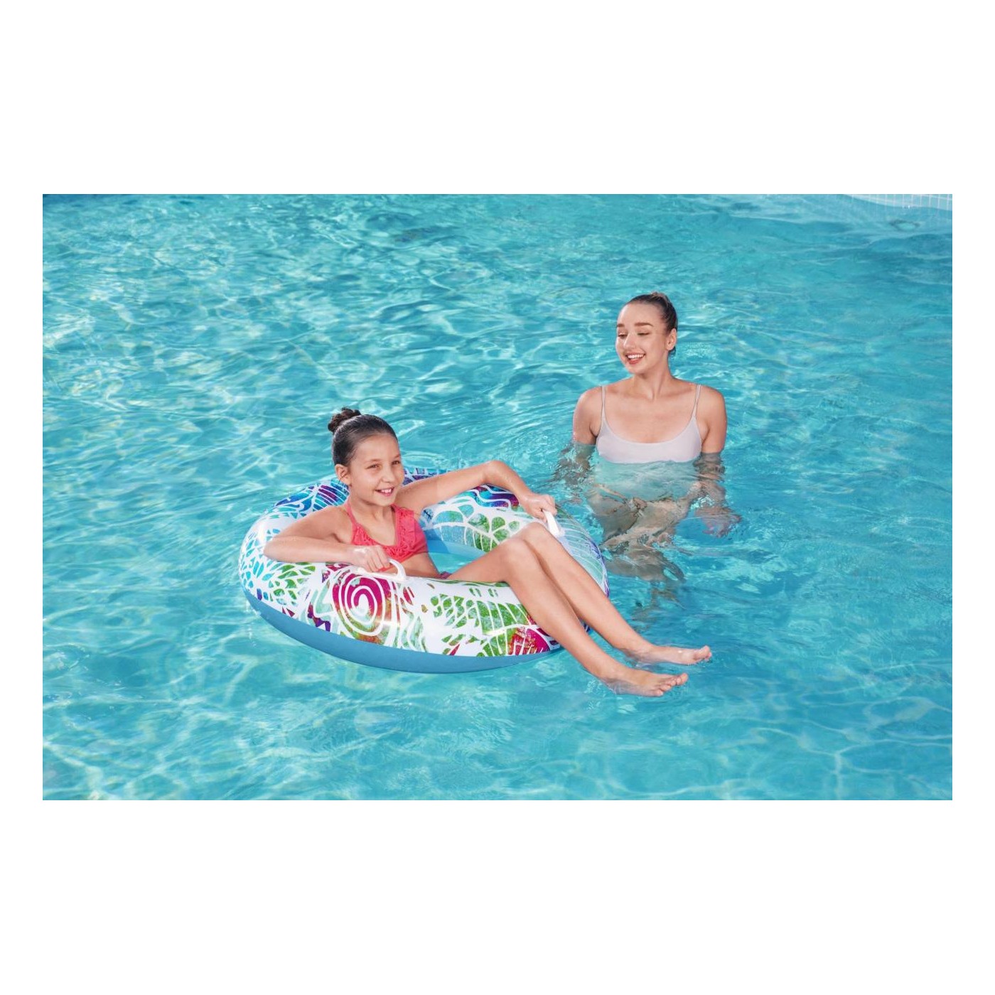 Krúžok na plávanie 91 cm BESTWAY Modrý