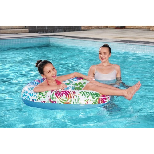 Krúžok na plávanie 91 cm BESTWAY Modrý