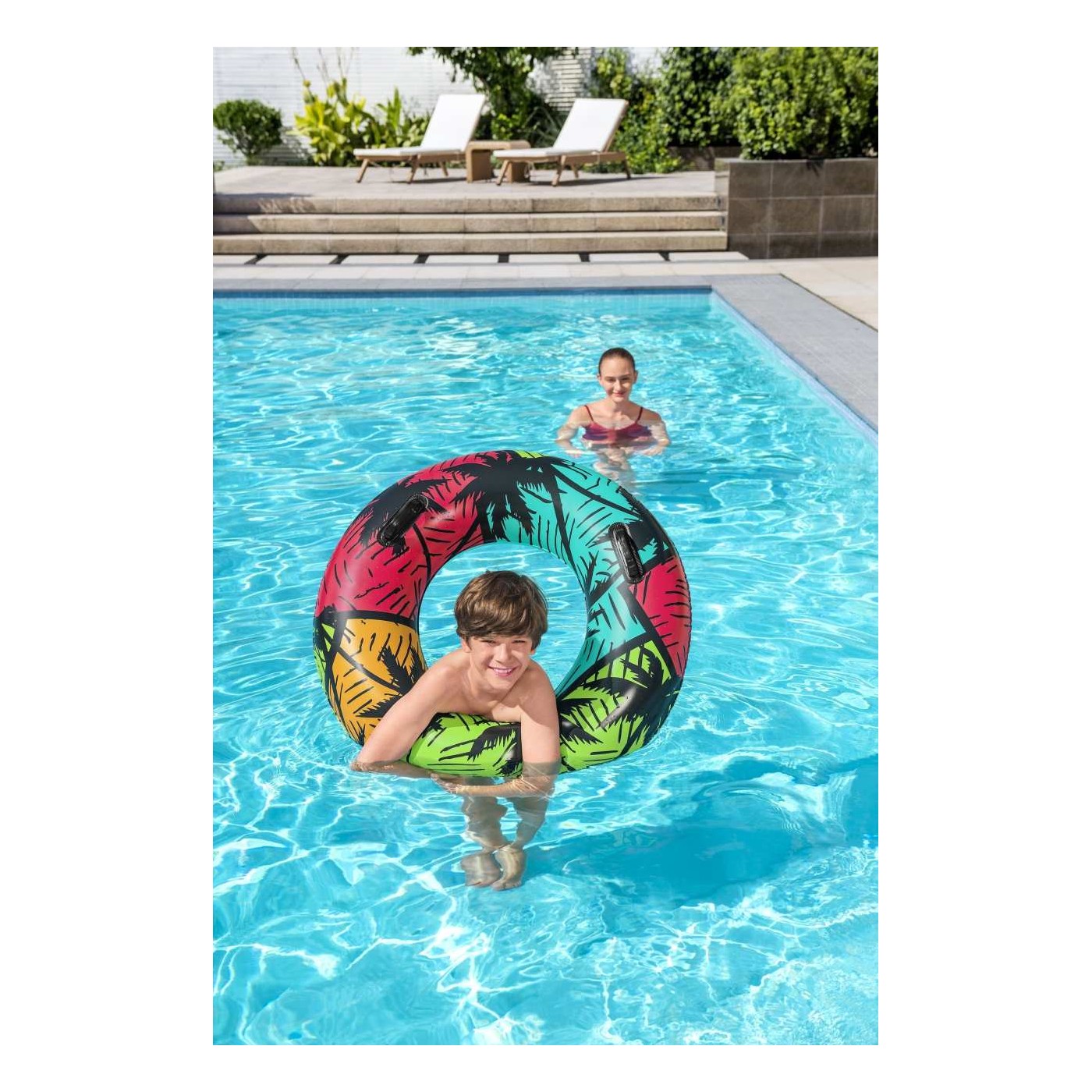 Prsteň na plávanie Castaway 91 cm BESTWAY zelený