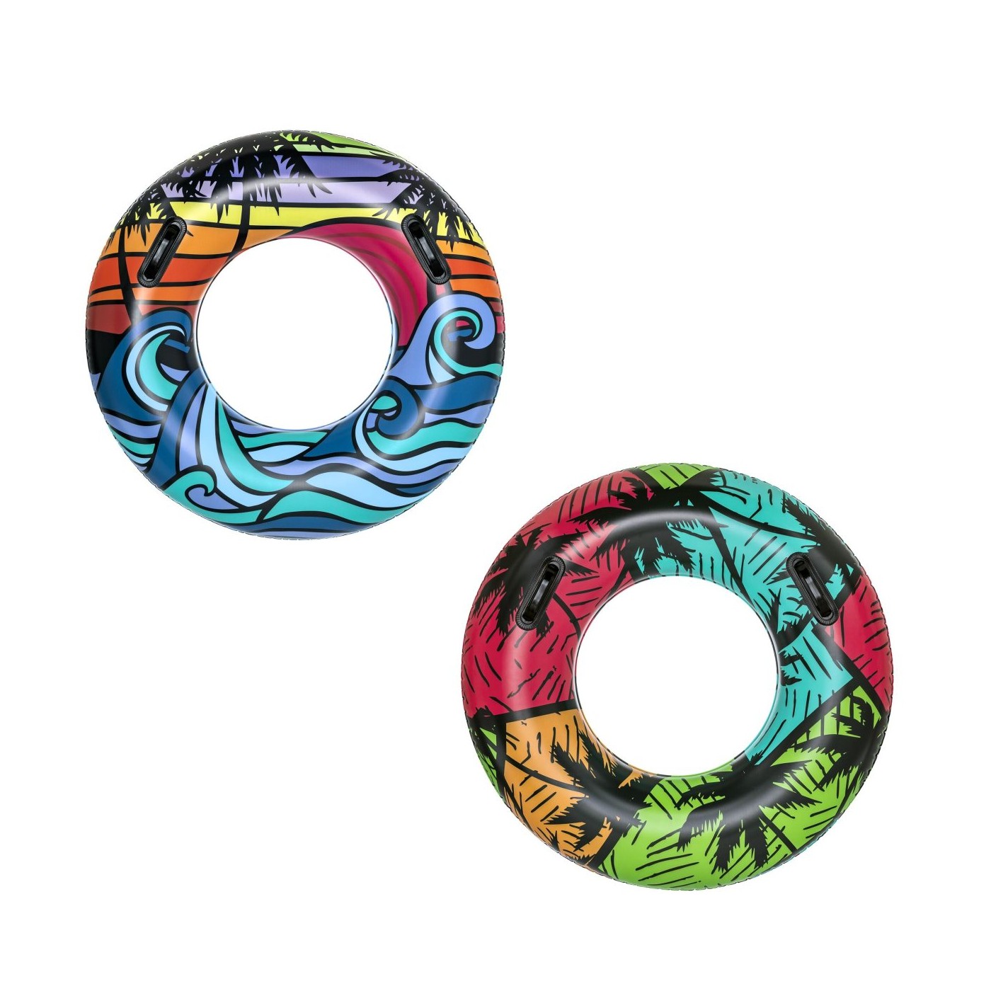 Prsteň na plávanie Castaway 91 cm BESTWAY zelený