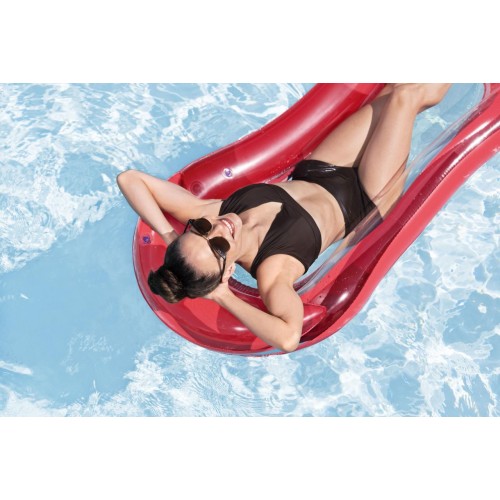 Červený sieťovaný spodný matrac BESTWAY