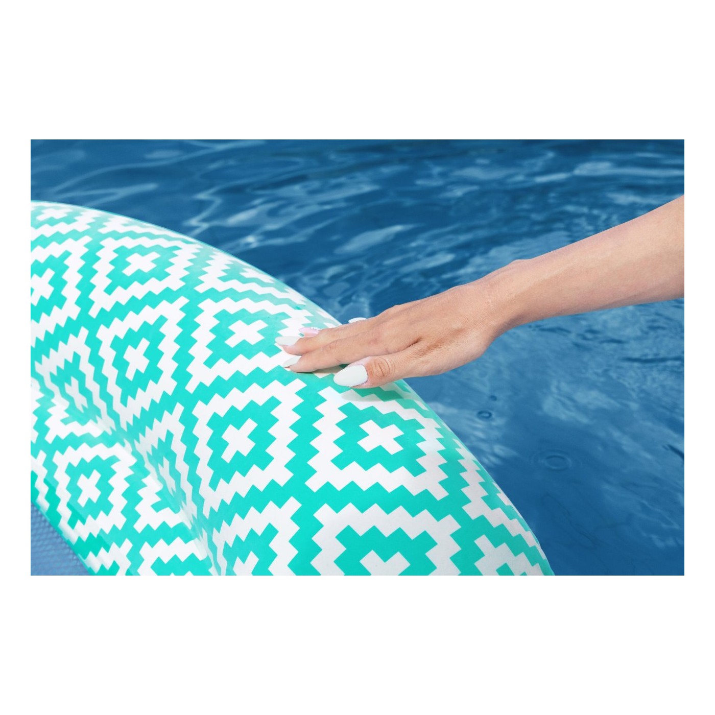 Nafukovací sieťovaný matrac na plávanie 145/87 BESTWAY