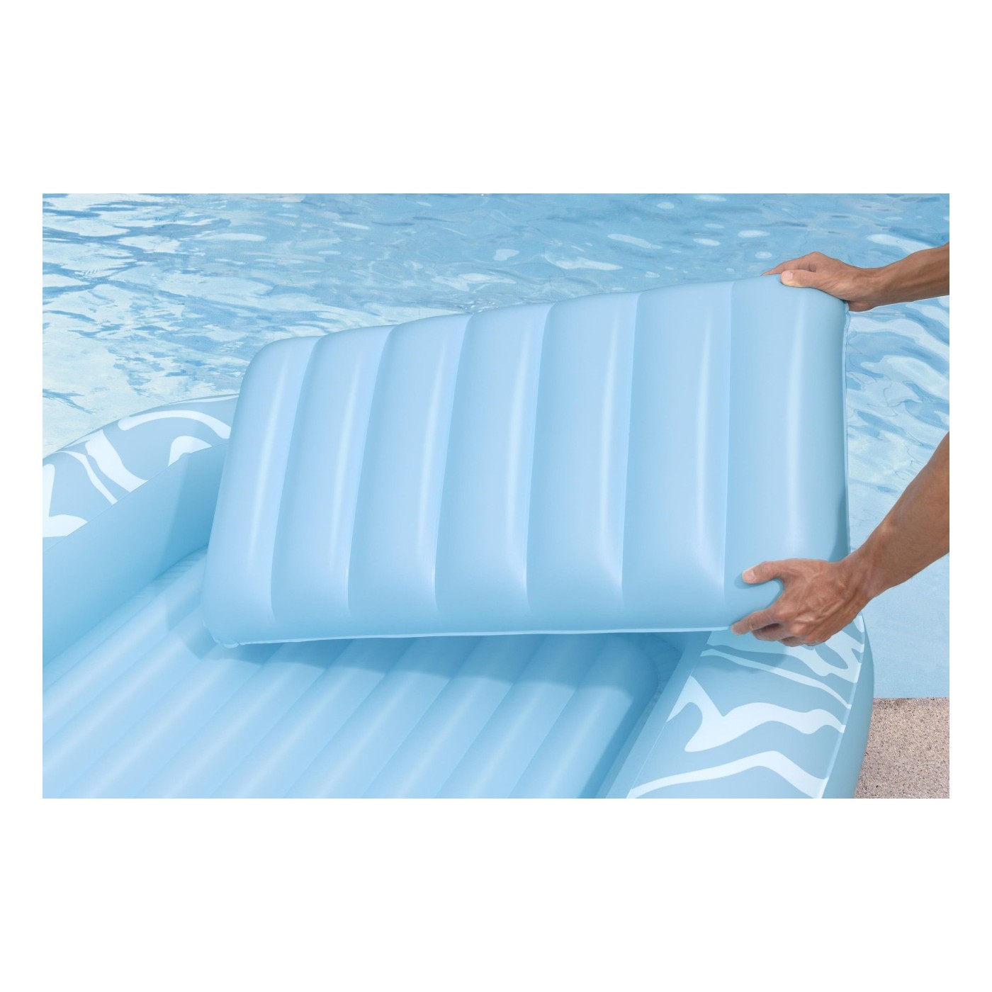 Sun Kiss BESTWAY nafukovací matrac na kúpanie s opierkou chrbta