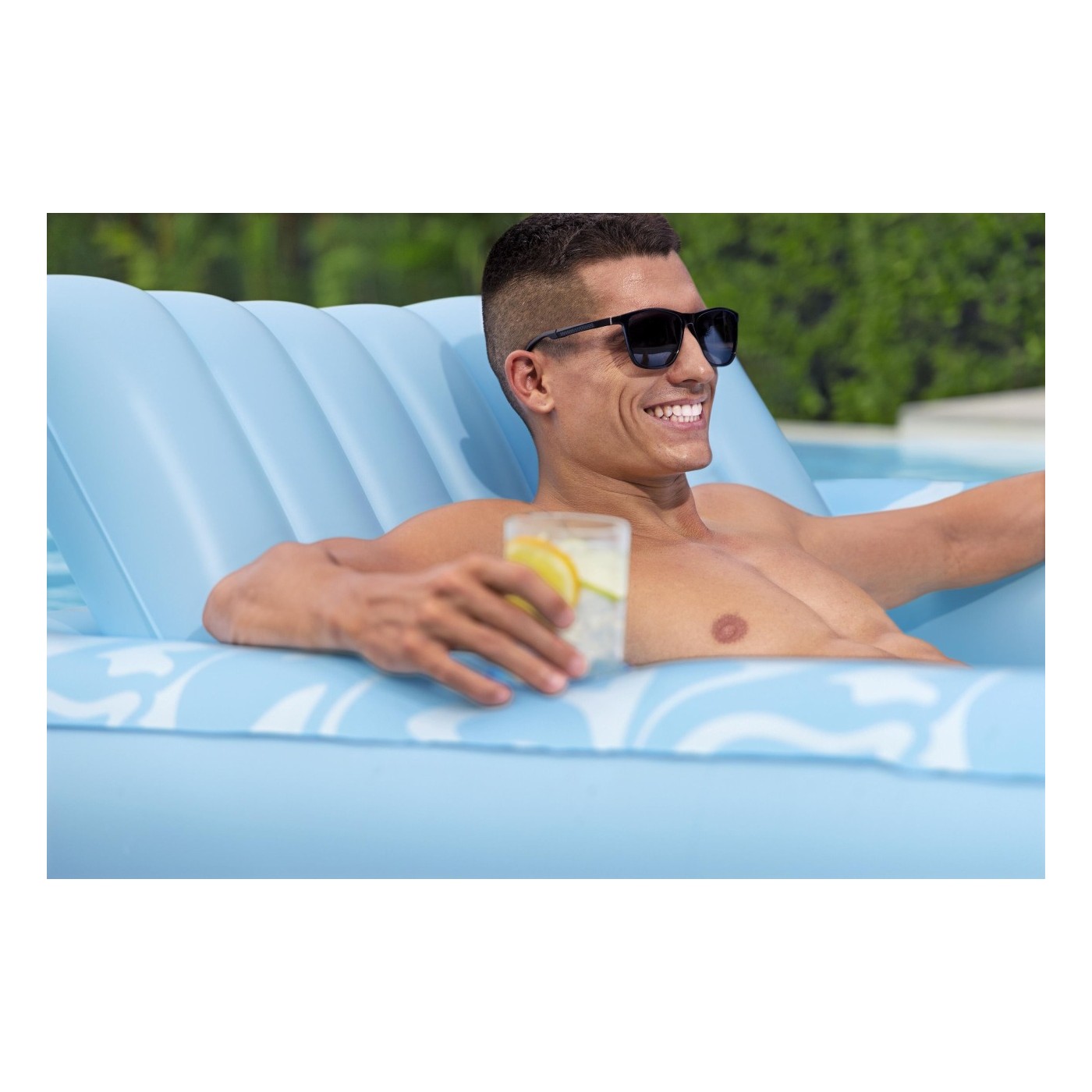 Sun Kiss BESTWAY nafukovací matrac na kúpanie s opierkou chrbta