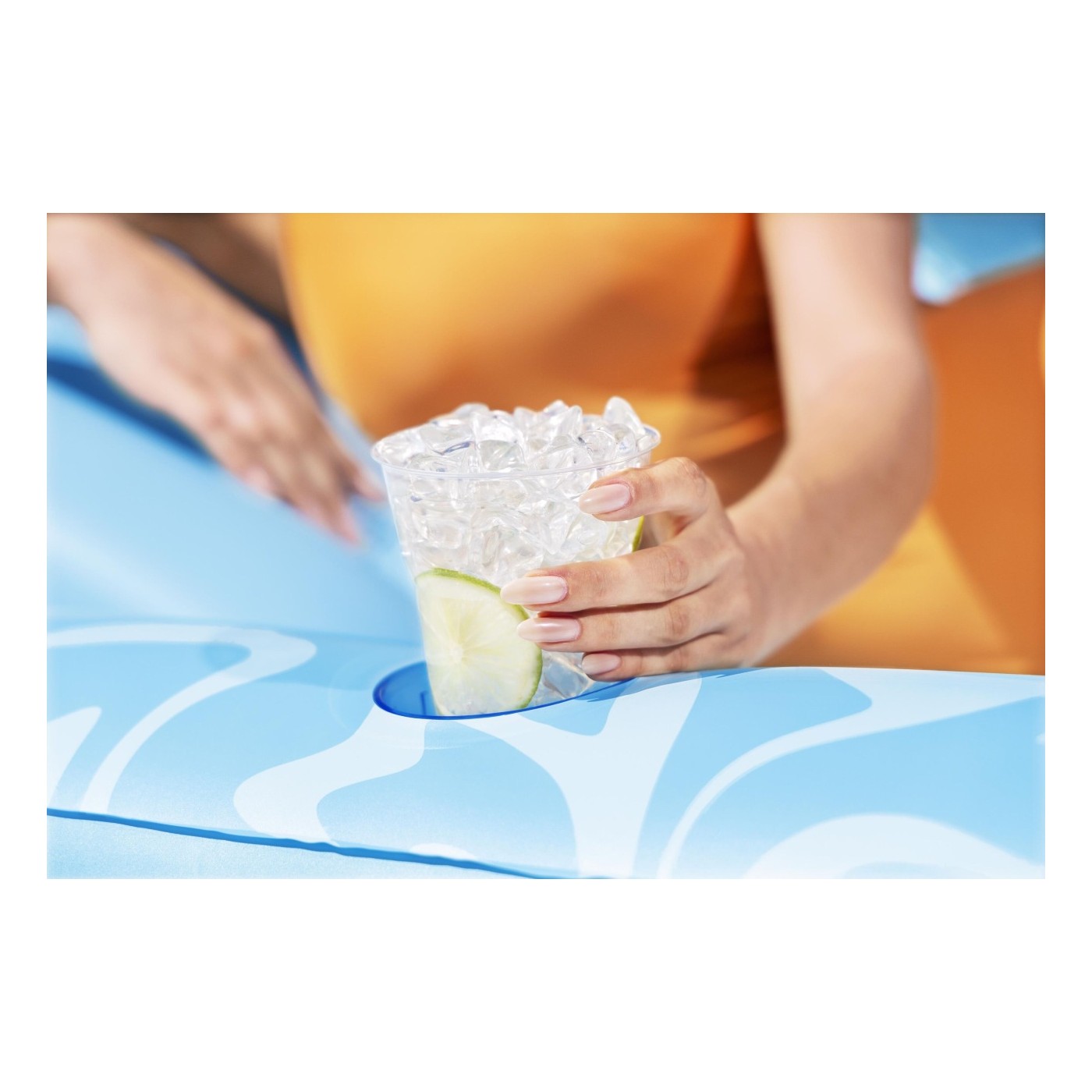 Sun Kiss BESTWAY nafukovací matrac na kúpanie s opierkou chrbta