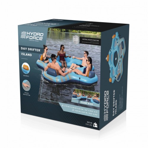 Ostrov plavecký matrac Hydro Force 300/287cm BESTWAY