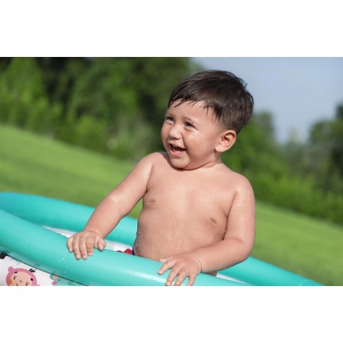 Nafukovací bazén Brodík pre deti 102x25cm Rybičky BESTWAY + Opravná záplata