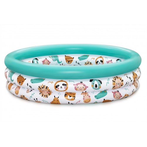 Nafukovací bazén Brodík pre deti 102x25cm Rybičky BESTWAY + Opravná záplata