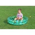 Zelený bazén 91x20cm + loptičky BESTWAY