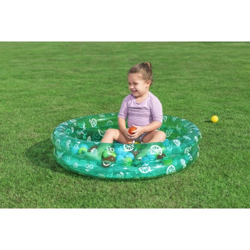 Zelený bazén 91x20cm + loptičky BESTWAY