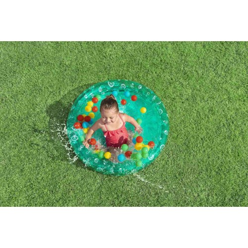 Zelený bazén 91x20cm + loptičky BESTWAY