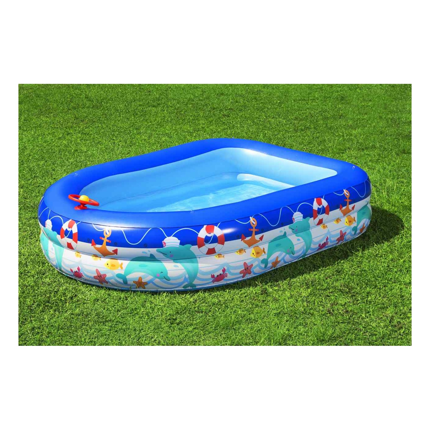 Bazén so strechou 213x155cm Ocean BESTWAY