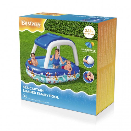 Bazén so strechou 213x155cm Ocean BESTWAY