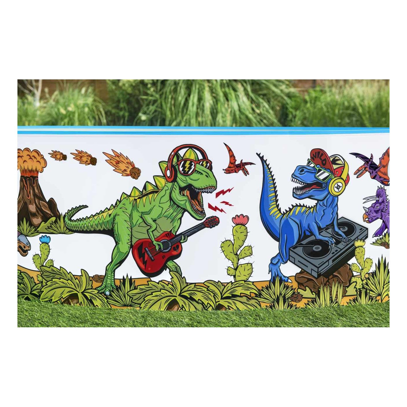 Dinosaury expanzný bazén pre deti 3+ BESTWAY 244x46cm Vinyl + PVC