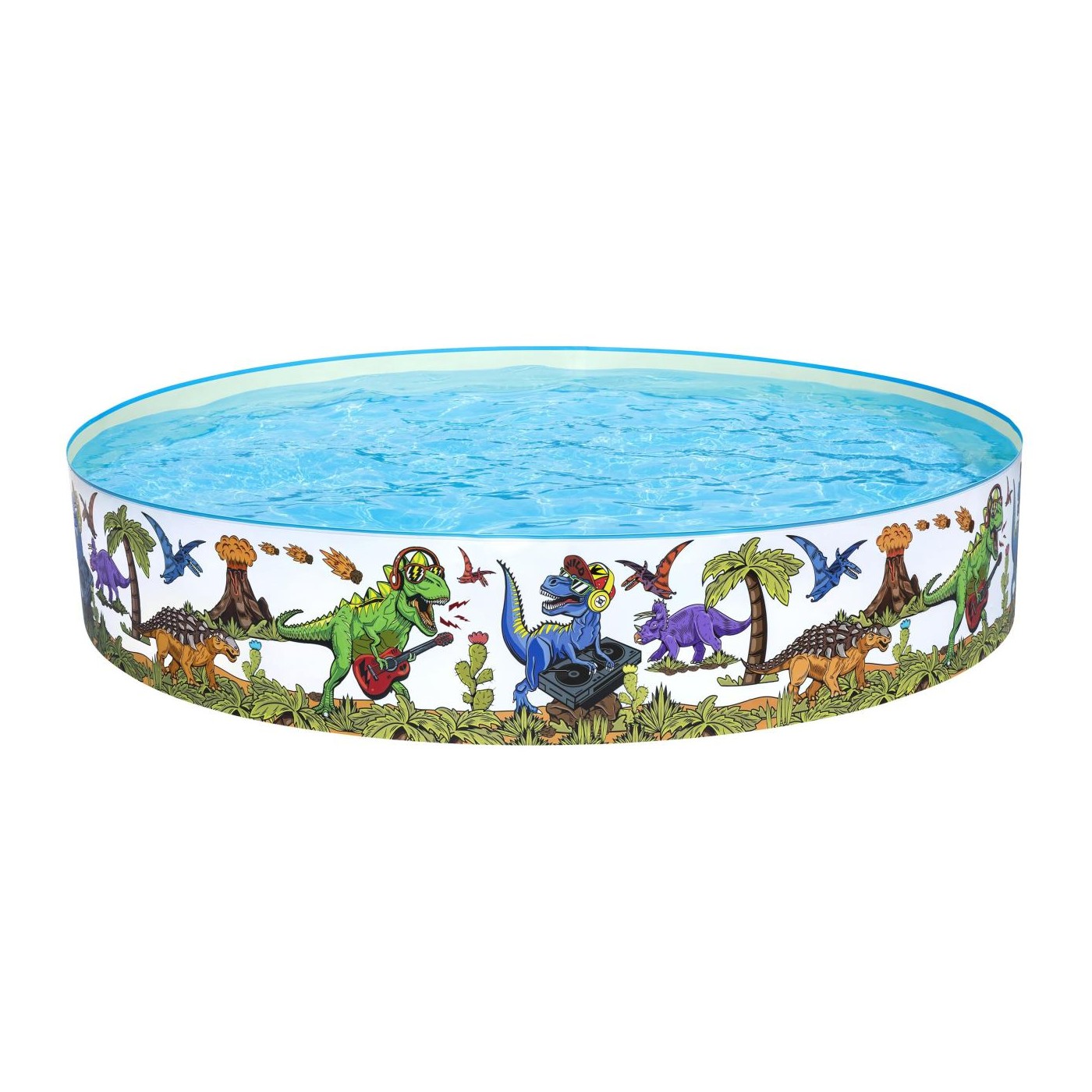 Dinosaury expanzný bazén pre deti 3+ BESTWAY 244x46cm Vinyl + PVC