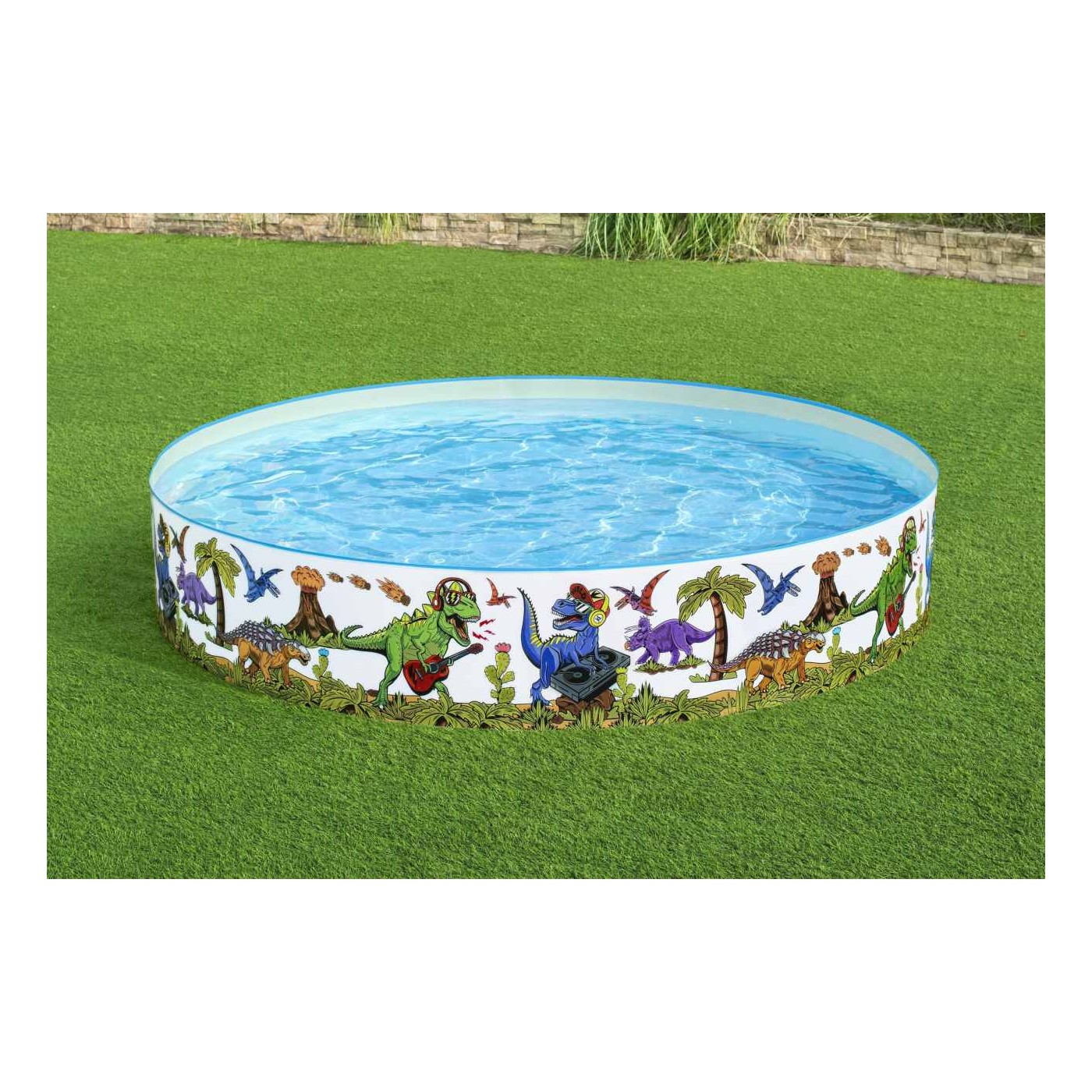 Dinosaury expanzný bazén pre deti 3+ BESTWAY 244x46cm Vinyl + PVC