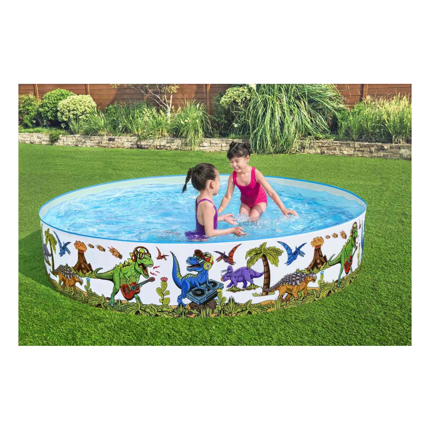Dinosaury expanzný bazén pre deti 3+ BESTWAY 244x46cm Vinyl + PVC