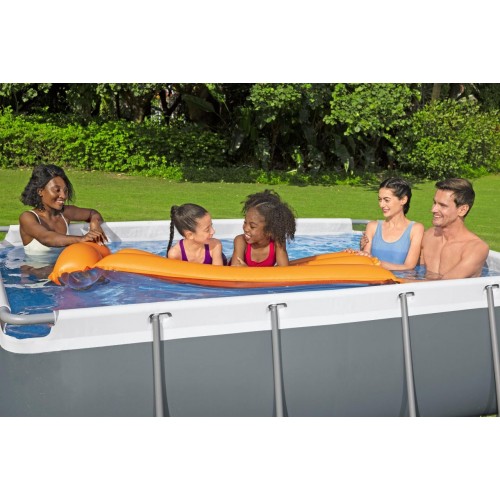 Bazén rámový Power Steel 282x196x84 9x6FT BESTWAY 4w1 + Čerpadlo Filter