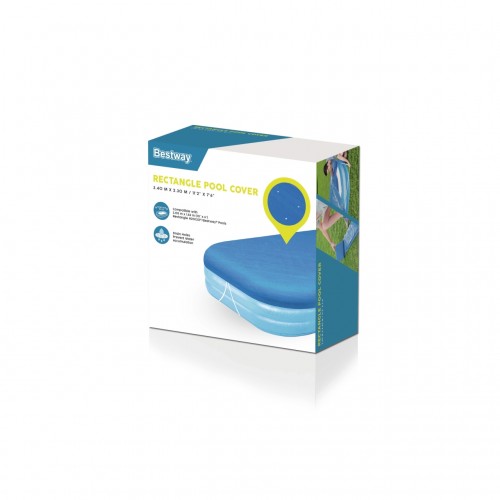 Kryt 340x230cm na Bazén nafukovací 305x183x56cm BESTWAY