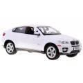 BMW X6 biele RASTAR model 1:14 Diaľkovo ovládané Auto SUV + ovládač 2,4 GHz