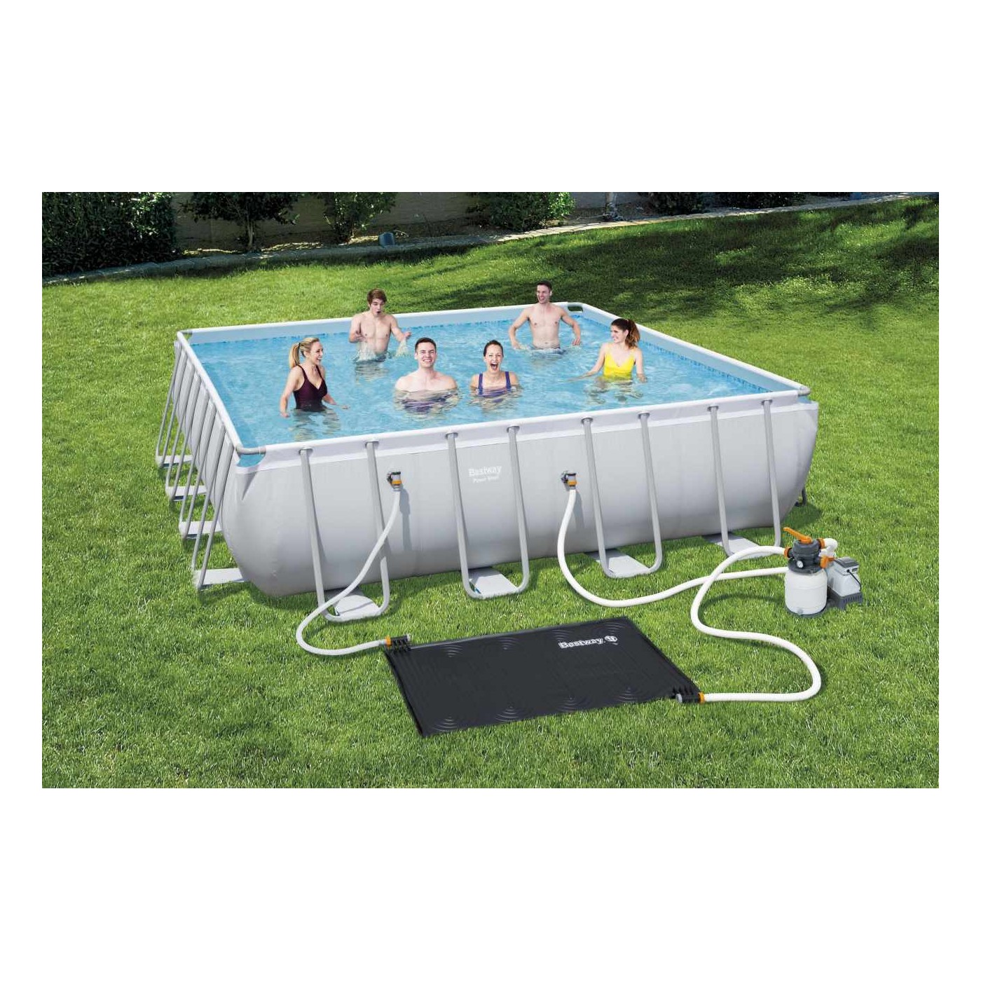 Vyhrievacia solárna rohož na vodu do bazéna BESTWAY + Solárna energia