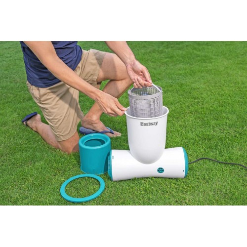 Filtračné Čerpadlo bazénové so Skimmerom Skimatic FlowClear 2574l/h BESTWAY + Filter vymeniteľný