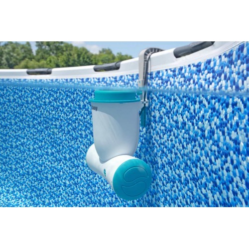 Filtračné Čerpadlo bazénové so Skimmerom Skimatic FlowClear 2574l/h BESTWAY + Filter vymeniteľný