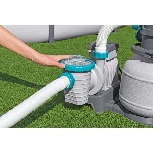 Pieskové filtračné čerpadlo pre bazény BESTWAY 5678 l/h + Spojky + Hadice