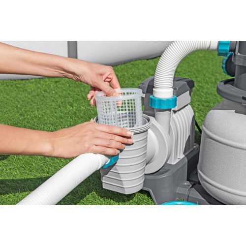 Pieskové filtračné čerpadlo pre bazény BESTWAY 5678 l/h + Spojky + Hadice