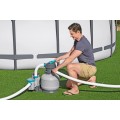 Pieskové filtračné čerpadlo pre bazény BESTWAY 8327 l/h + Spojky + Hadice