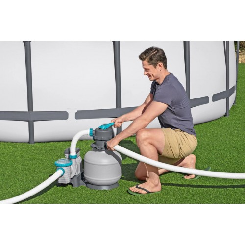 Pieskové filtračné čerpadlo pre bazény BESTWAY 8327 l/h + Spojky + Hadice