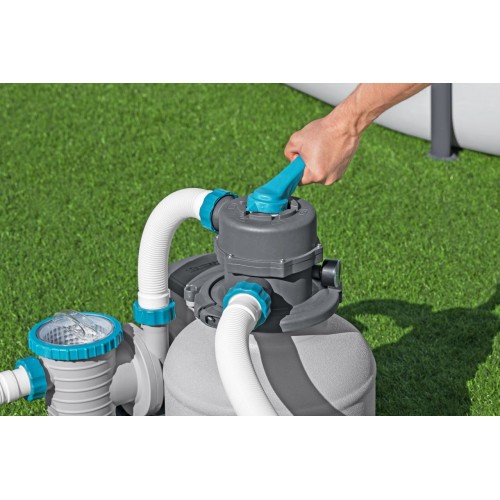 Pieskové filtračné čerpadlo pre bazény BESTWAY 8327 l/h + Spojky + Hadice