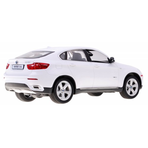 BMW X6 biele RASTAR model 1:14 Diaľkovo ovládané Auto SUV + ovládač 2,4 GHz