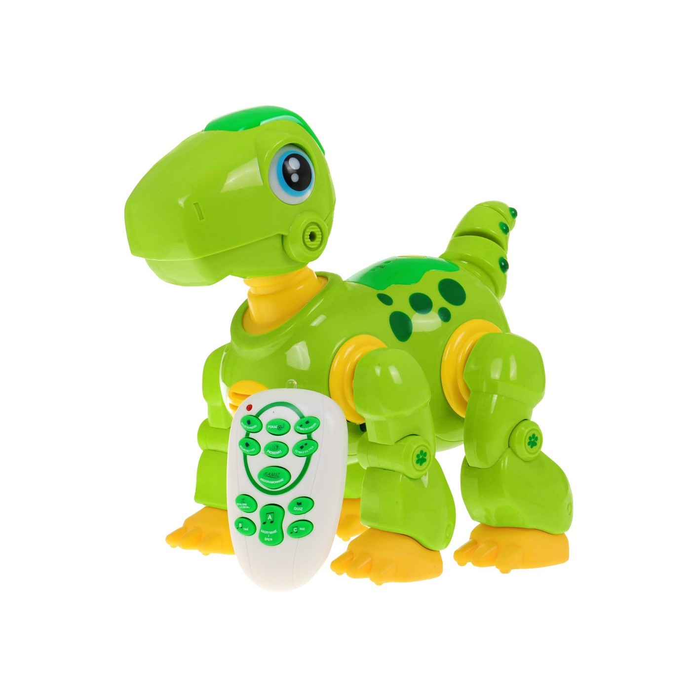 Interaktívny, hovoriaci DINOSAURUS - Poľská Verzia Jazyka