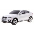 BMW X6 biele RASTAR model 1:24 Diaľkovo ovládané Auto SUV + ovládač