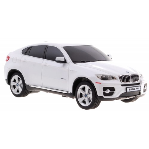 BMW X6 biele RASTAR model 1:24 Diaľkovo ovládané Auto SUV + ovládač
