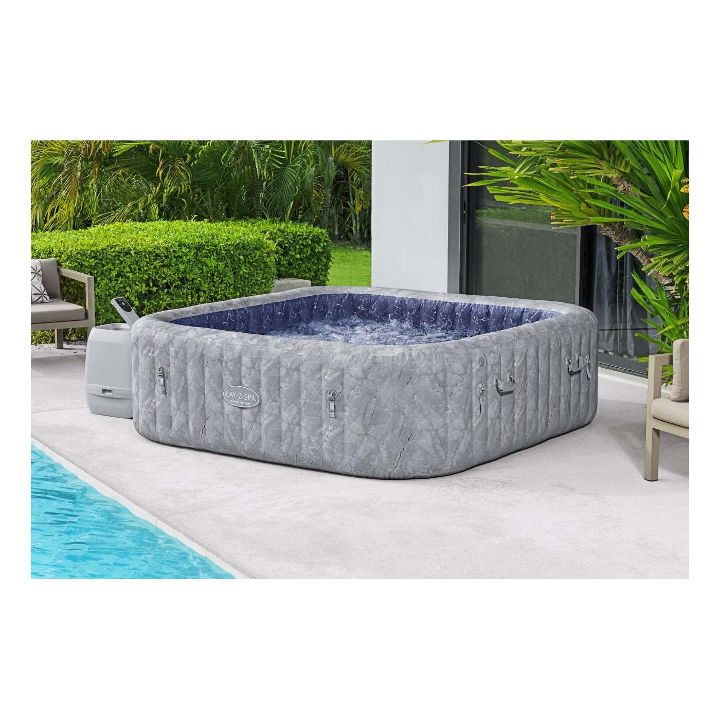 Lay-Z-Spa San Francisco SMART HydroJet PRO Jacuzzi BESTWAY