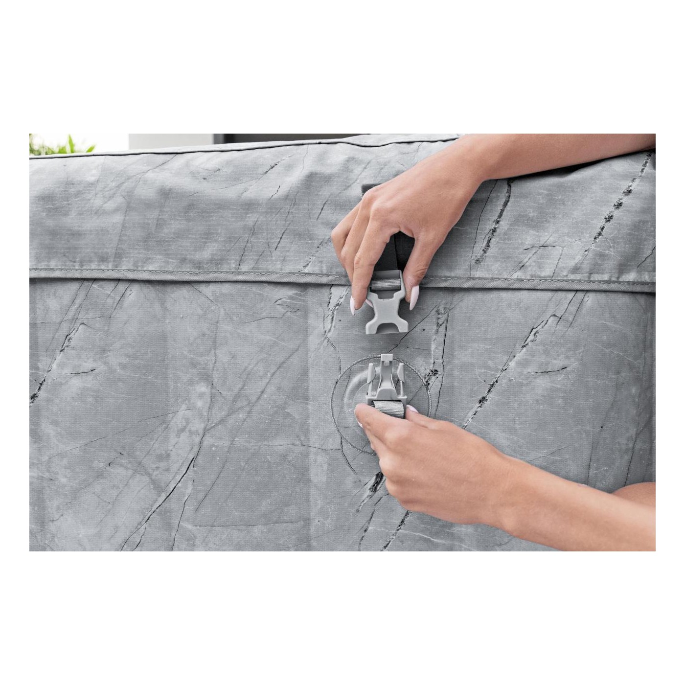 Lay-Z-Spa San Francisco SMART HydroJet PRO Jacuzzi BESTWAY