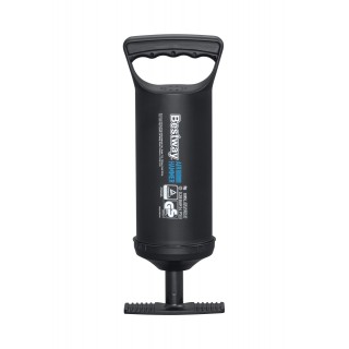 Ručná piestová pumpa BESTWAY 0,85l/cyklus + 3 koncovky + flexibilná hadica