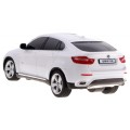 BMW X6 biele RASTAR model 1:24 Diaľkovo ovládané Auto SUV + ovládač